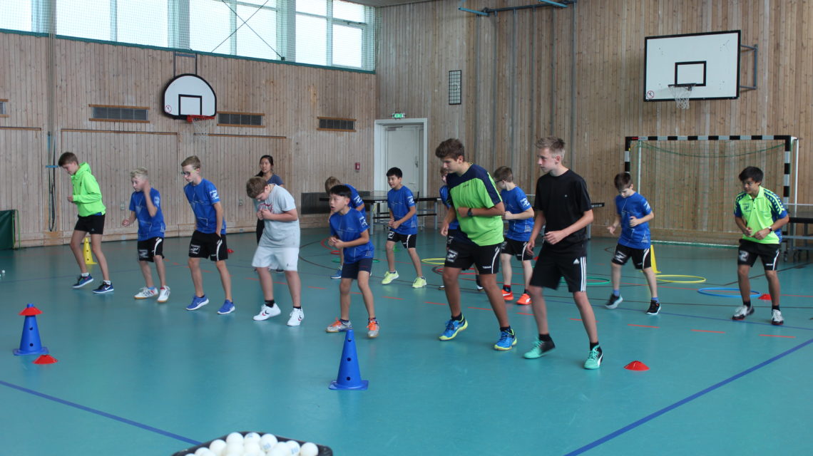 Das richtige Aufwärmen gehört auch zum Training